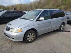 Honda Odyssey EX salvage cars for sale: 2002 Honda Odyssey EX
