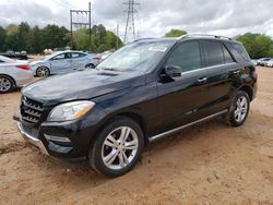 Salvage cars for sale at China Grove, NC auction: 2013 Mercedes-Benz ML 350
