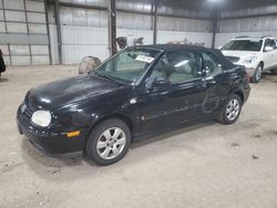 Salvage cars for sale at Des Moines, IA auction: 2002 Volkswagen Cabrio GLX