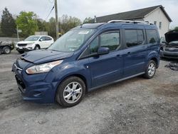 Salvage cars for sale at York Haven, PA auction: 2016 Ford Transit Connect Titanium