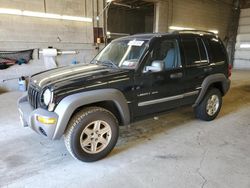 Salvage cars for sale from Copart Angola, NY: 2002 Jeep Liberty Sport