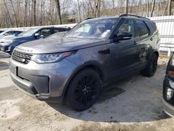 Salvage cars for sale at North Billerica, MA auction: 2017 Land Rover Discovery HSE Luxury