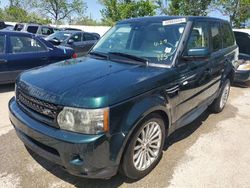 Salvage cars for sale at Bridgeton, MO auction: 2012 Land Rover Range Rover Sport HSE