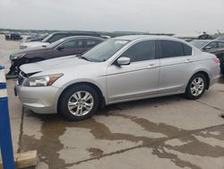 Salvage cars for sale from Copart Grand Prairie, TX: 2010 Honda Accord LXP