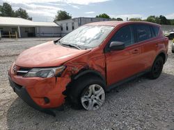 Salvage cars for sale from Copart Prairie Grove, AR: 2015 Toyota Rav4 LE