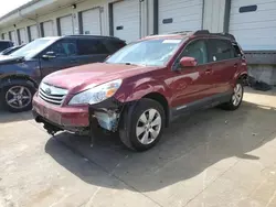 Salvage SUVs for sale at auction: 2011 Subaru Outback 2.5I Limited
