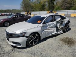 Salvage cars for sale from Copart Concord, NC: 2020 Honda Accord Sport