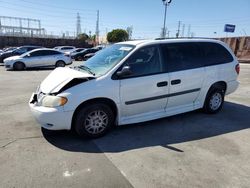 Dodge salvage cars for sale: 2005 Dodge Grand Caravan SE