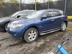 Nissan Murano S salvage cars for sale: 2009 Nissan Murano S