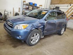 Salvage cars for sale from Copart Ham Lake, MN: 2007 Toyota Rav4 Limited