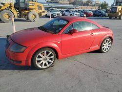 Salvage cars for sale from Copart New Orleans, LA: 2002 Audi TT Quattro