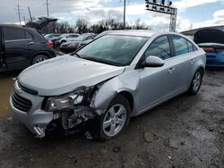 Salvage cars for sale at Columbus, OH auction: 2015 Chevrolet Cruze LT