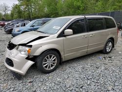 Dodge salvage cars for sale: 2014 Dodge Grand Caravan SXT