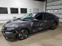Salvage cars for sale from Copart Blaine, MN: 2016 Honda Civic EX