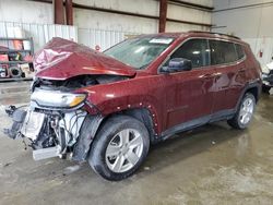 Salvage cars for sale from Copart Rogersville, MO: 2022 Jeep Compass Latitude