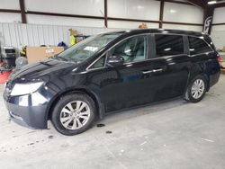 Salvage cars for sale at Harleyville, SC auction: 2014 Honda Odyssey EXL