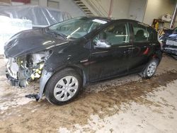 Salvage cars for sale at New Britain, CT auction: 2014 Toyota Prius C