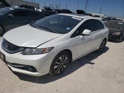 Vehiculos salvage en venta de Copart Haslet, TX: 2013 Honda Civic EXL