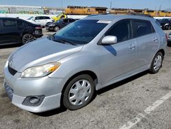Salvage cars for sale from Copart Van Nuys, CA: 2010 Toyota Corolla Matrix