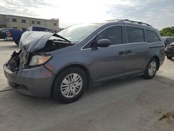 Salvage cars for sale from Copart Wilmer, TX: 2014 Honda Odyssey LX