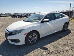 Salvage cars for sale at Sacramento, CA auction: 2016 Honda Civic LX