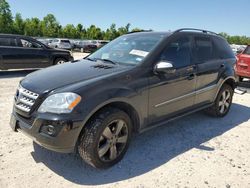 Salvage cars for sale at Houston, TX auction: 2009 Mercedes-Benz ML 350