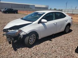 Salvage cars for sale from Copart Phoenix, AZ: 2018 Toyota Corolla L