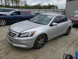 Salvage cars for sale at Spartanburg, SC auction: 2012 Honda Accord SE