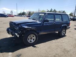 Salvage cars for sale from Copart Denver, CO: 2001 Jeep Cherokee Sport