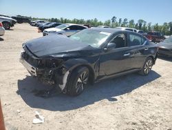 Salvage cars for sale at Houston, TX auction: 2021 Nissan Altima SV