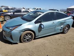 Salvage cars for sale at Brighton, CO auction: 2017 Toyota Prius