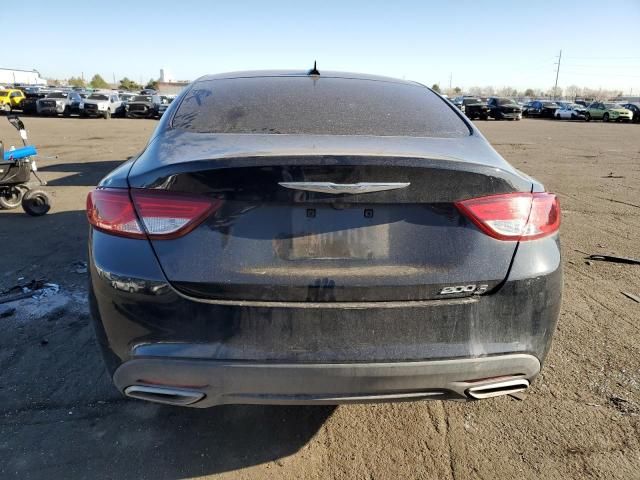 2016 Chrysler 200 S