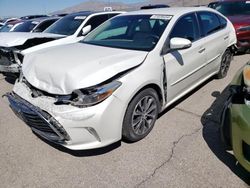 Salvage cars for sale at Las Vegas, NV auction: 2017 Toyota Avalon XLE