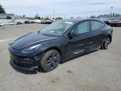 Salvage cars for sale at Vallejo, CA auction: 2022 Tesla Model 3