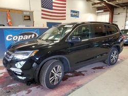 Honda Pilot exl salvage cars for sale: 2016 Honda Pilot EXL