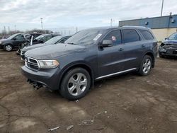 Salvage cars for sale at Woodhaven, MI auction: 2015 Dodge Durango Limited