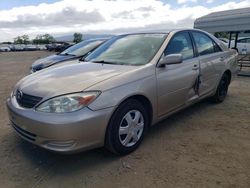 Salvage cars for sale from Copart San Martin, CA: 2002 Toyota Camry LE