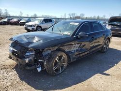 Salvage cars for sale from Copart Central Square, NY: 2017 Audi A4 Premium Plus