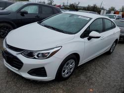 Salvage cars for sale from Copart Bridgeton, MO: 2019 Chevrolet Cruze LS