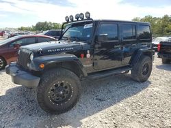 Salvage cars for sale at Houston, TX auction: 2014 Jeep Wrangler Unlimited Rubicon