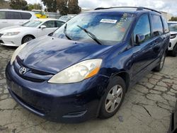 Vehiculos salvage en venta de Copart Martinez, CA: 2007 Toyota Sienna CE