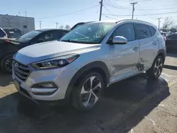 Salvage cars for sale at Chicago Heights, IL auction: 2016 Hyundai Tucson Limited