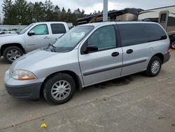 Salvage cars for sale at Eldridge, IA auction: 1999 Ford Windstar LX