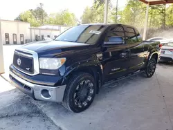 Salvage cars for sale from Copart Hueytown, AL: 2013 Toyota Tundra Double Cab SR5
