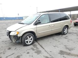 Salvage cars for sale from Copart Anthony, TX: 2007 Chrysler Town & Country Touring