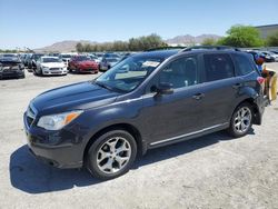 Salvage cars for sale at Las Vegas, NV auction: 2015 Subaru Forester 2.5I Touring