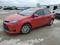 Salvage cars for sale at Kansas City, KS auction: 2018 Toyota Corolla L