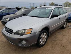 Salvage cars for sale at Elgin, IL auction: 2005 Subaru Legacy Outback 2.5I