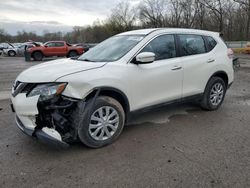 Salvage cars for sale at Ellwood City, PA auction: 2015 Nissan Rogue S