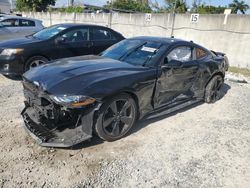 Salvage cars for sale at Opa Locka, FL auction: 2022 Ford Mustang GT
